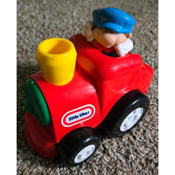 Vintage Little Tikes Choo Choo Zoo Train ENGINE & CONDUCTOR ONLY - Picture 1 of 7